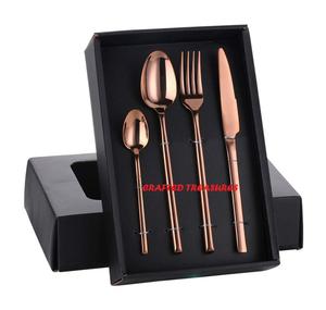 Fournisseur en gros en Inde, ensemble de couverts élégants en acier inoxydable plaqué argent, qualité supérieure, cuillère, fourchette, couteau, ensemble de couverts - Product Image 5