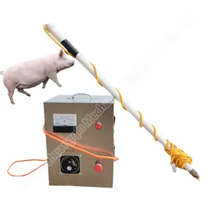 Pig slaughter house equipment pig electric stunner Stunning Gun For Pig Slaughterhouse
