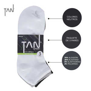 Lot de 3 paires de chaussettes fines pour hommes, sport et décontractées, en boîte - Product Image 2