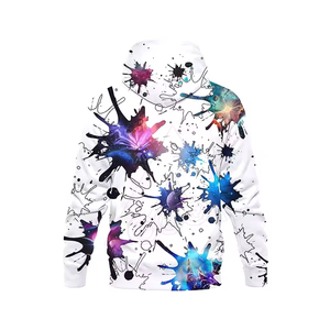 Sudadera con capucha de sublimación para hombre, diseño personalizado con tela cómoda, color sólido para invierno, venta al por mayor - Product Image 2