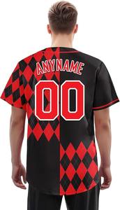 Jersey de Béisbol Personalizado al por Mayor, OEM/ODM, Sublimado, 100% Poliéster, Secado Rápido, Tallas para Adultos - Product Image 6