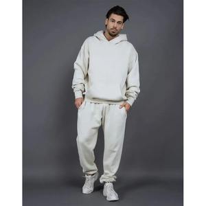 Survêtement d'hiver unisexe avec logo personnalisé Pantalon de survêtement pour homme en molleton de coton épais imprimé de sport grande taille - Product Image 2