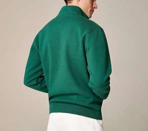 Sweat-shirt à fermeture éclair sur le côté, sur mesure, en gros, de haute qualité, respirant, streetwear, basiques, sweats à capuche et sweat-shirts - Product Image 6