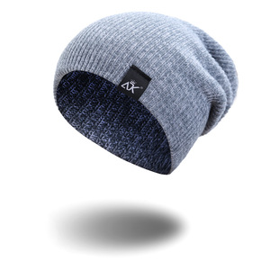 Gorros de invierno para mujer Gorros cálidos Hombres Sombrero de punto a rayas Gorros al por mayor - Product Image 6