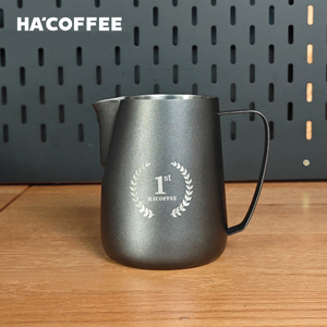 Pembuat Kopi Latte dengan Corong Tuang, Logo Kustom, Bahan Stainless Steel 304, Pitcher Susu untuk Barista - Product Image 6