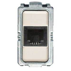BTicino 5982 magico serie RJ11 connettore per telefono accessori per telefono - Product Image 1