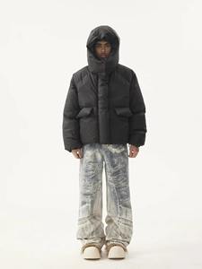 Veste matelassée haut de gamme personnalisable pour hommes, élégante, respirante, coupe-vent, veste pour hommes OEM, tendance, vente en gros de vestes d'hiver - Product Image 4