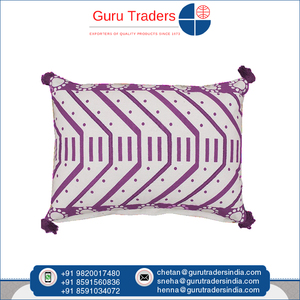 Meilleure qualité taille personnalisée imprimé Design moderne housses de coussin décoratifs en coton pour la maison hôtel utilisation à un prix du marché raisonnable - Product Image 5