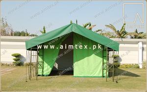 2024 última Jungle Safari glamping tienda de lona protegida impermeable variedad de colores tienda fuerte piernas de hierro tienda de safari - Product Image 5