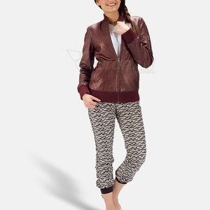 Veste en cuir pour femmes, look propre, tendance, veste en cuir pour femmes, tendance inspirée, veste en cuir pour femmes - Product Image 4