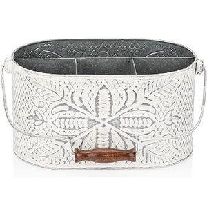 สินค้าขายดีที่วางช้อนแบ่งออกเป็นสี่ส่วนอุปกรณ์ในครัวอุปกรณ์ที่วางช้อนส้อมเหล็กและทองเหลือง - Product Image 3