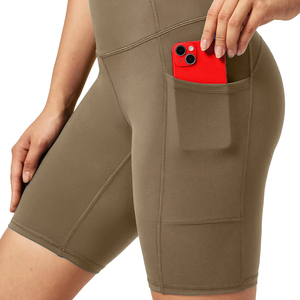 Respirant coton confortable Yoga femmes haute qualité été course Shorts basique vêtements de plein air avec nouveau Design - Product Image 1