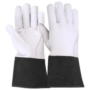 Guantes de Soldadura MIG/TIG de Cuero de Búfalo Premium 2026 con Acolchado de Algodón Resistente al Fuego y Puño Tipo Guantelete - Product Image 6