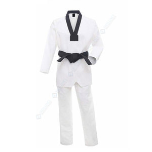 Uniforme de Taekwondo OEM en Coton Respirant Écologique de Haute Qualité, Taille Haute, Léger, Manches Longues, Arts Martiaux - Vente Chaude - Product Image 5