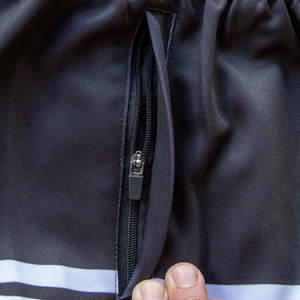 2025 Mesh Custom Logo Polyester Casual Men's Shorts Breathable Above the Knee Double <b>Layer</b> Gym Running - Product Image 2