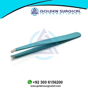 Manufacturer and Supplier of Salon <b>Tools</b> Cheap Price Slanted Eyebrow Tweezer Covered with Color <b>Silicon</b> Makeup <b>Tools</b> - Product Image 5