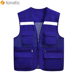 Offre Spéciale haute qualité haute visibilité gilet personnalisé Logo impression nouveauté dernière conception manches en Polyester Durable - Product Image 3