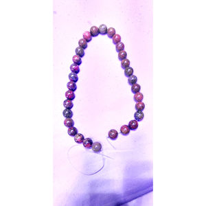 Vente en gros de perles de cristal UNAKITE naturelles de 10mm perles de guérison sculptées en agate semi-précieuse pour la fabrication de bijoux - Product Image 4