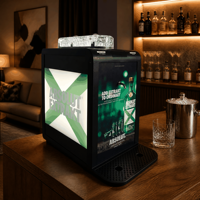 Machine à refroidir les spiritueux HJC, distributeur de boissons froides pour vodka, tequila, whisky, refroidisseur de bouteilles pour bar