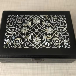 BOÎTES DESGIAN BOIS NATUREL Boîte à épices de table en bois de qualité supérieure imprimée avec compartiments séparés pour épices et - Product Image 1