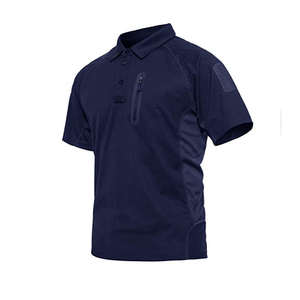 100% Poliéster Camisa táctica al aire libre Rip-Stop y Polo transpirable para hombres - Product Image 2