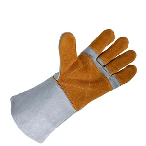 Gants de soudage en cuir de Protection de sécurité résistance à la chaleur premium conception raisonnable nouvelle arrivée meilleure vente gants de soudage - Product Image 2