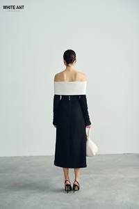 Best-seller ALIYAH MAXI <b>SKIRT</b> Long A-line <b>Skirt</b> for Women Winter Clothes for Women 100% Polyester Recyle From WHITE ANT Vietnam - Product Image 4