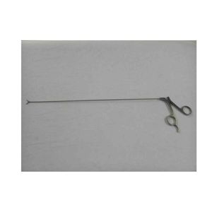 Instrumentos quirúrgicos laparoscópicos aprobados por la CE pinzas de mordaza de cocodrilo semirrígidas de acero inoxidable potencia Manual reutilizable 7Frx60cm - Product Image 1