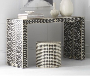 Mesa con Incrustaciones de Hueso Estilo Morcan, Muebles con Incrustaciones de Hueso a un Precio Muy Económico por f s international - Product Image 1