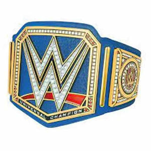 Cinturón de Campeonato Universal de la WWE Personalizado, Placas de Metal Detalladas, Correa de Cuero PU Ajustable, Logotipo de Color Personalizado para Lucha Libre - Product Image 3