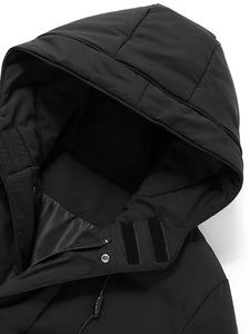 Chaqueta bomber de cuero personalizada directa de fábrica para hombre, transpirable e impermeable, estilo Hip Hop para invierno, precio al por mayor - Product Image 2