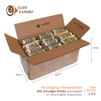 Venta caliente 4 pulgadas Natural Palo Santo Rosemary Smudge Sticks de Perú a precio al por mayor