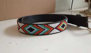 2025 lujoso cuero americano con cuentas personalizado occidental Bling cuero de vaca Floral diseño hecho a mano listo para enviar Premium Western Wear - Product Image 2