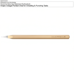 Cincel Octagonal Puntiagudo Knipex para Trabajos de Cinzelado y Perforación - Product Image 3