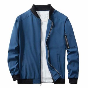 Custom Logo High Quality 100% Satin Polyester <b>Jacket</b> <b>Men's</b> Satin Bomber <b>Men's</b> <b>Jackets</b> Zipper up Waterproof and Windproof <b>Jacket</b> - Product Image 1