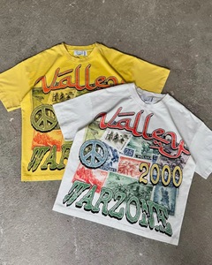 Nouveautés 2025 – T-shirt formel surdimensionné vintage en coton tricoté 100 % personnalisé pour homme, haute densité, tendance - Product Image 2