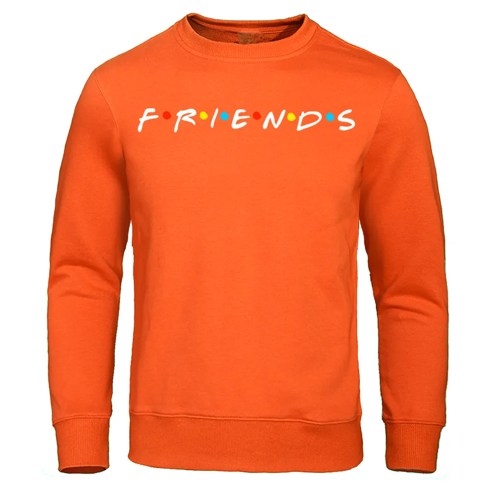 2023 Herbst mode Neue Pullover Männer Freunde Gedruckte Hoodies Harajuku Sweatshirts Lässiges Sweatshirt Lose männliche Streetwear Tops