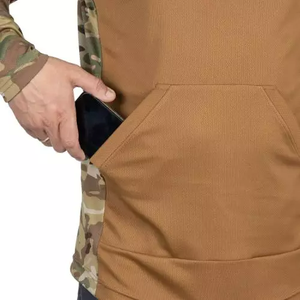 Chemise d'été légère à manches raglan avec tissu respirant et coupe extensible "SERPENS" - CAMO - Product Image 5