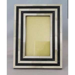 Modern Square Resin Unique <b>Photo</b> <b>Frame</b> Table Accessories Decorative Picture Painting Magazines Script Display Bone Inlay <b>Gift</b> - Product Image 3