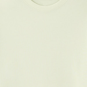 Camiseta de algodón de cuello redondo para hombre, corte holgado, premium, gruesa y lisa - Product Image 5