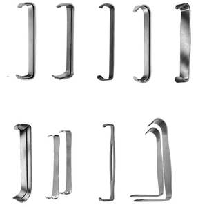 Ensemble de rétracteurs Farabeuf 2 pièces rétracteur Parker 13,5 cm Ensemble de rétracteurs Parker-Langenbeck 2 pièces 21,5 cm - Product Image 3