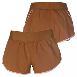 Nouvel arrivé Logo personnalisé Vêtements de sport Short femme à bas prix - Product Image 1