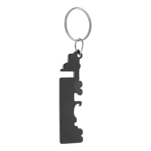 Porte-clés et mousquetons promotionnels personnalisés Peterby, gadgets ouvre-bouteille sur mesure - Product Image 2