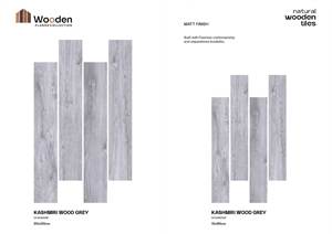 Azulejos de suelo de porcelana con borde recto de 150x900mm, aspecto de madera, porcelana de cerámica, acabado de madera, azulejos de cerámica - Product Image 3