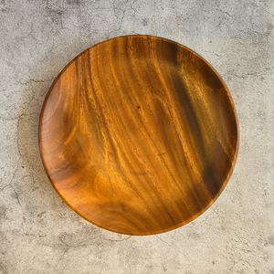 Platos de madera de teca natural para utensilios de cocina orgánicos Platos de madera grabados personalizados para regalos Platos de madera de acacia para cero residuos - Product Image 6