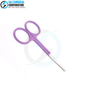 Tijeras para cutículas de acero inoxidable ligeras de nuevo diseño 2025, hoja recta, precio al por mayor - Product Image 5