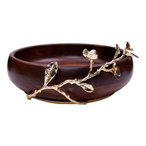 Versatile and Durable Metal <b>Serving</b> <b>Bowls</b> with Simple yet Elegant Designs Perfect for Daily Use or Special celebrations - Product Image 3