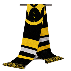 Bufandas de Punto Personalizadas de Alta Calidad para Invierno 2025, Unisex, Elegantes, con Logotipo Personalizado, para Clubes Deportivos de Fútbol - Product Image 3