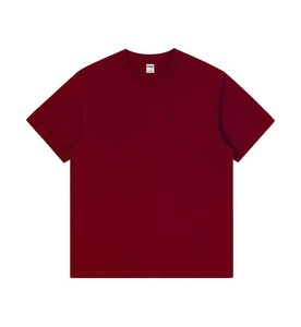 Vente en gros de t-shirts 100% coton de haute qualité 230gsm t-shirts surdimensionnés poids lourd logo personnalisé unisexe logo pour votre propre marque - Product Image 3