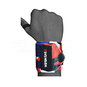 สายรัดข้อมือยกน้ำหนักแบบปรับได้สำหรับฟิตเนส ราคาโรงงาน รับทำโลโก้ตามสั่ง ขายส่ง - Product Image 6